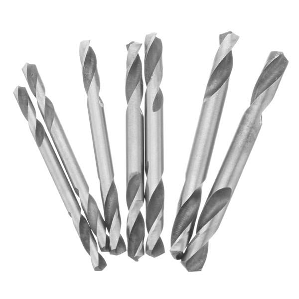 10pcs 3.2,3.5,4.0,4.2,4.5,5.0,5.2mm HSS Straight Shank Double Head Twist Drill Bit Image 6