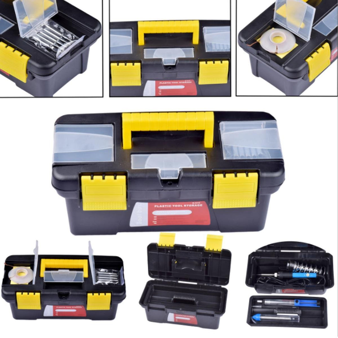 110,220V 60W Adjustable Temperature Electric Welding Soldering Tools Kit with Switch Image 5