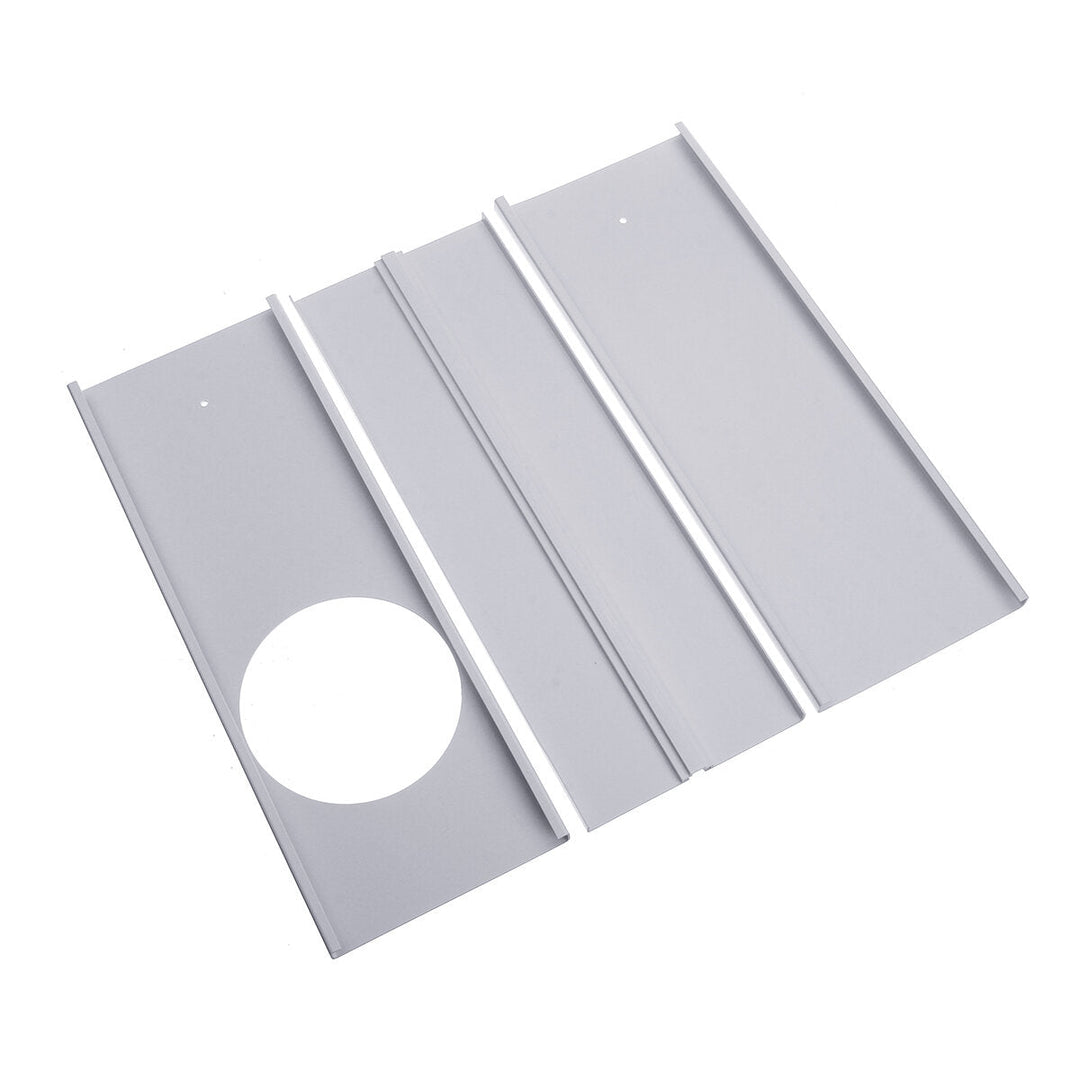 120cm 3pcs Window Slide Kit Adjustable Plate Air Conditioner Wind Shield For Portable Air Conditioner DTTT Image 3