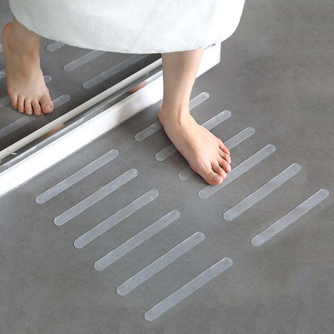 12 Pcs Anti Slip Grip Strips Non-slip Bathtub Safety Stickers Shower Floor Image 4