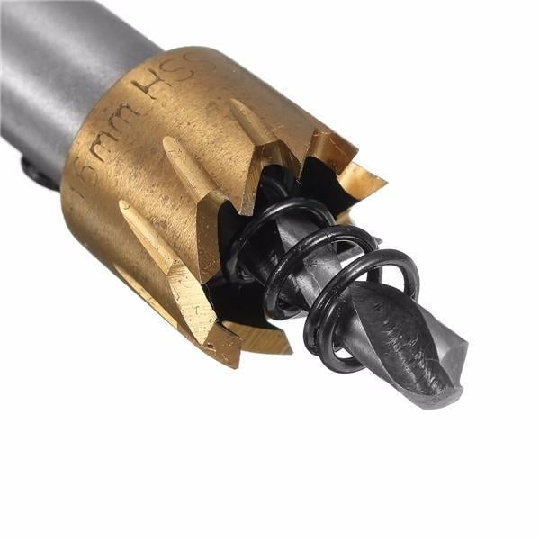 12-18mm HSS Titanium Coated Hole Sawtooth HSS Hole Saw Cutter Drill Bit 12,14,16,18mm Image 2