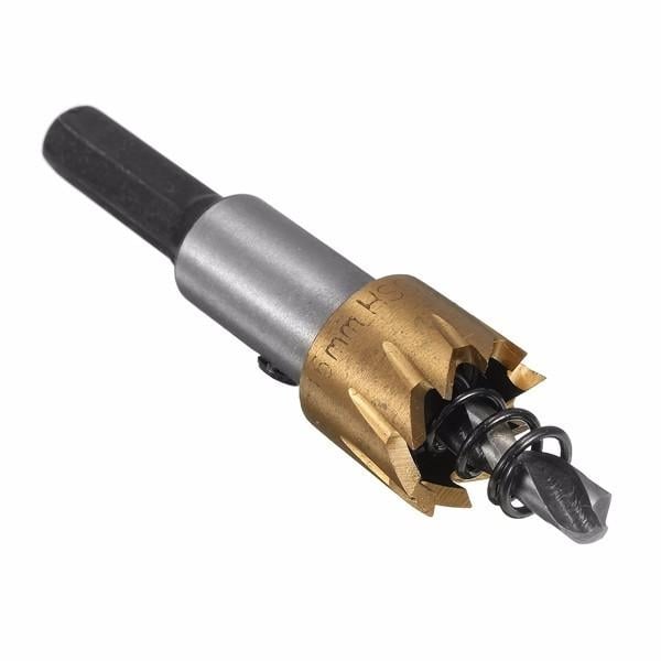 12-18mm HSS Titanium Coated Hole Sawtooth HSS Hole Saw Cutter Drill Bit 12,14,16,18mm Image 3