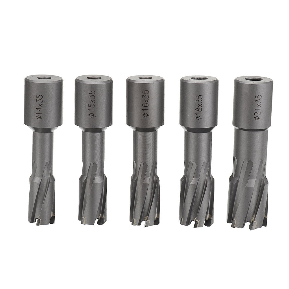 12-35mm HSS Hollow Core Drill Bit Carbide TCT Annular Cutter Hole Saw Cutter Magnetic For Stainless Steel Metal Alloy Image 3