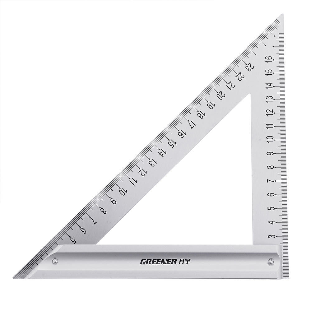 120,180mm Metric Triangle Angle Ruler Stainless Steel Woodworking Square Layout Tool Image 4