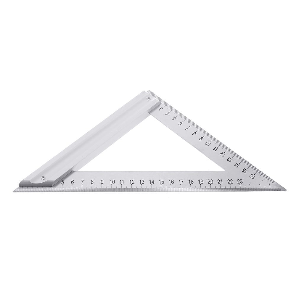 120,180mm Metric Triangle Angle Ruler Stainless Steel Woodworking Square Layout Tool Image 8