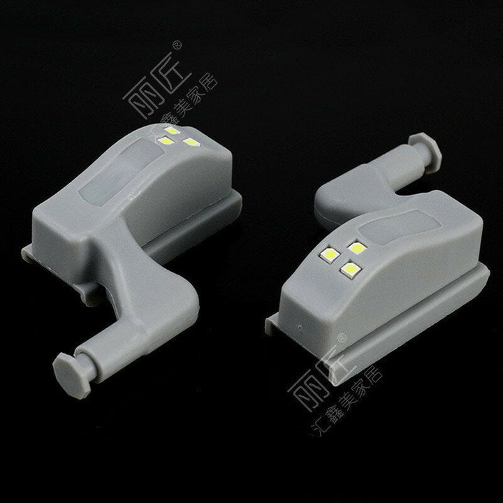 10Pcs LED Sensor Hinge Light Under Cabinet Light Cupboard Inner Hinge Lamp for Wardrobe Closet Kitchen Night Light Image 7