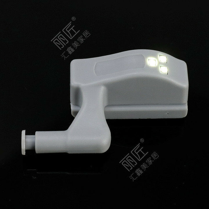 10Pcs LED Sensor Hinge Light Under Cabinet Light Cupboard Inner Hinge Lamp for Wardrobe Closet Kitchen Night Light Image 9