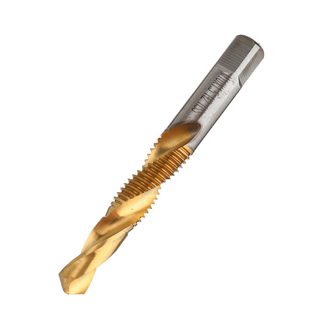 10pcs M3-10 Countersink Drill Bit HSS Titanium Coating M3,4,5,6,8,10 Tapping Chamfering Drill Machine Thread Tap Image 9