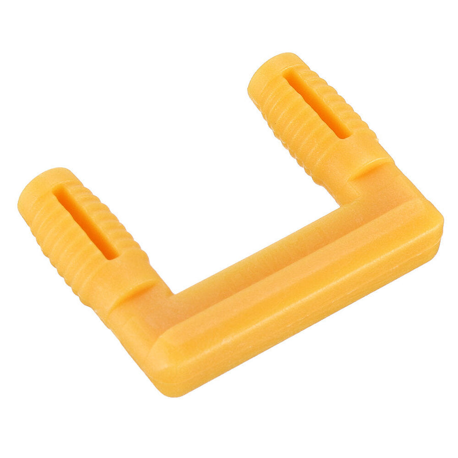 10pcs U-shaped Wood Board Connector Plastic Stealth Right Angle Fixed Cabinet Hinge Buckle Lock Furniture Fastener Image 1