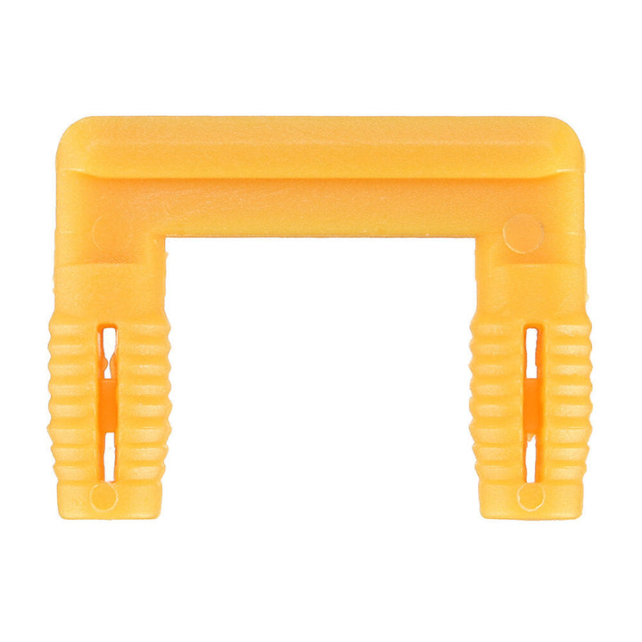 10pcs U-shaped Wood Board Connector Plastic Stealth Right Angle Fixed Cabinet Hinge Buckle Lock Furniture Fastener Image 3