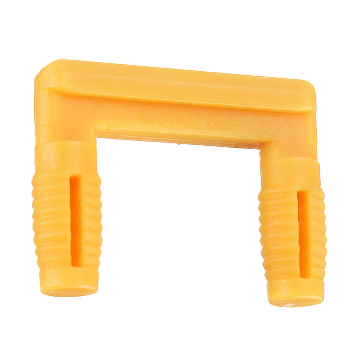 10pcs U-shaped Wood Board Connector Plastic Stealth Right Angle Fixed Cabinet Hinge Buckle Lock Furniture Fastener Image 4