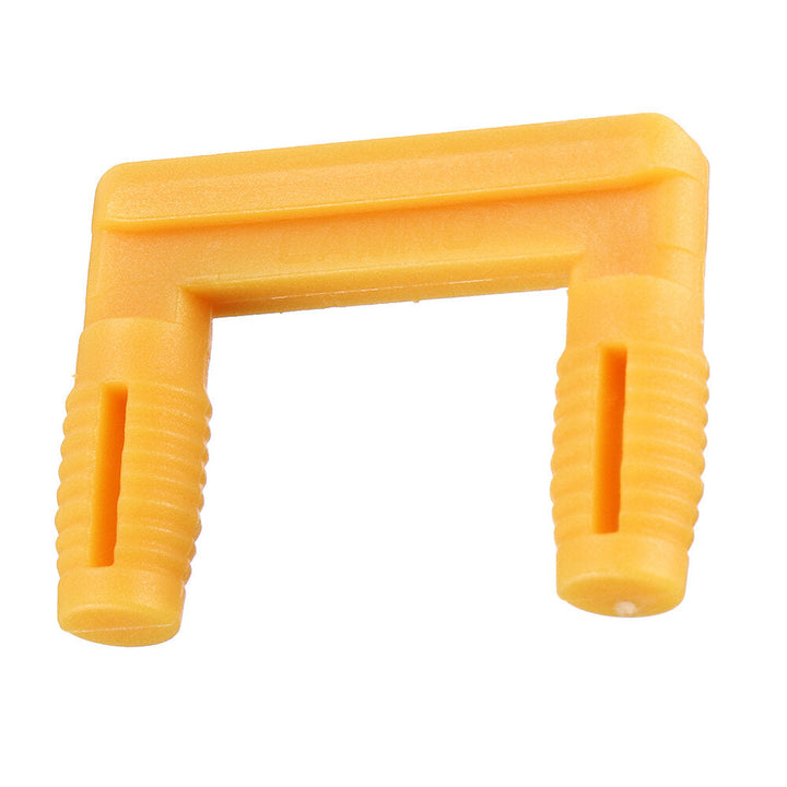 10pcs U-shaped Wood Board Connector Plastic Stealth Right Angle Fixed Cabinet Hinge Buckle Lock Furniture Fastener Image 5