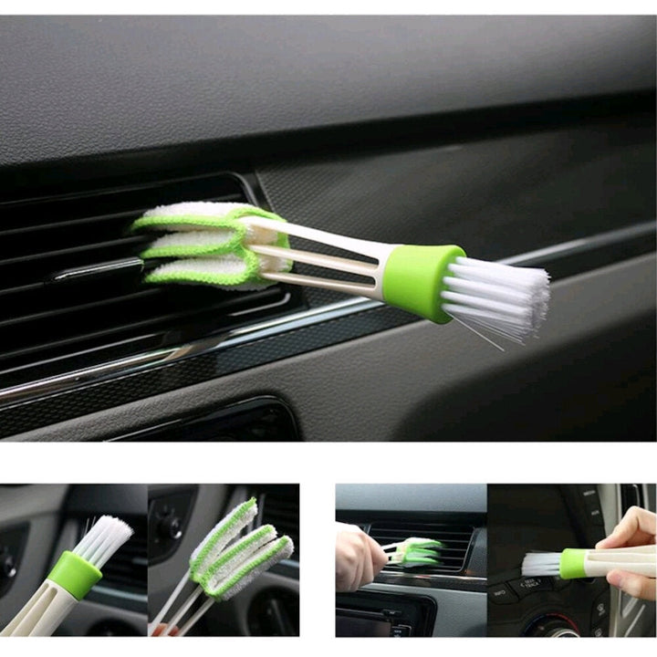 11-piece Set Car Washer Metal Cover Gap Brush Car Wash Brush Set Car Detail Cleaning Brush Image 6