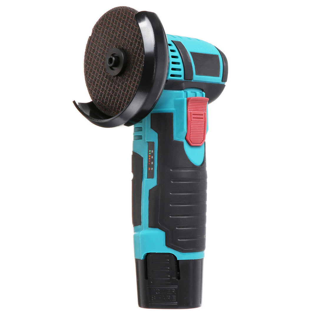 12V Mini Electric Angle Grinder Portable Wood Metal Polishing Cutting Grinding Tool Image 1