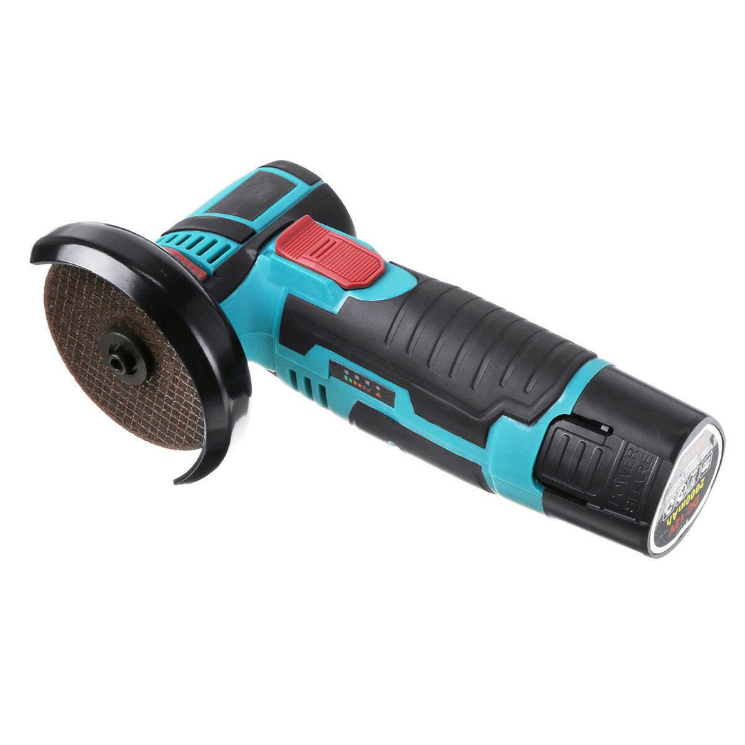 12V Mini Electric Angle Grinder Portable Wood Metal Polishing Cutting Grinding Tool Image 4