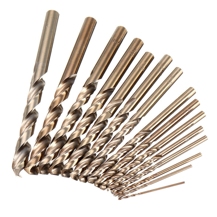 13,19,25 PCS HSS 1-13mm M35 Bit Set Cobalt Twist Drill Bit Image 1