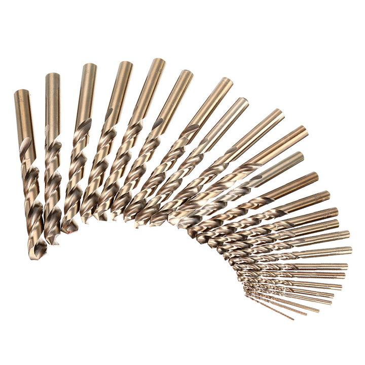 13,19,25 PCS HSS 1-13mm M35 Bit Set Cobalt Twist Drill Bit Image 3