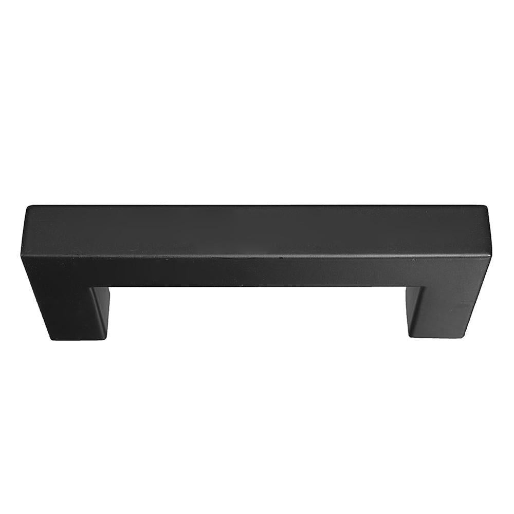 12x12mm Black Hollow Square Stainless Steel Door Handles Drawer Pull For Cupboard Cabinet Image 7