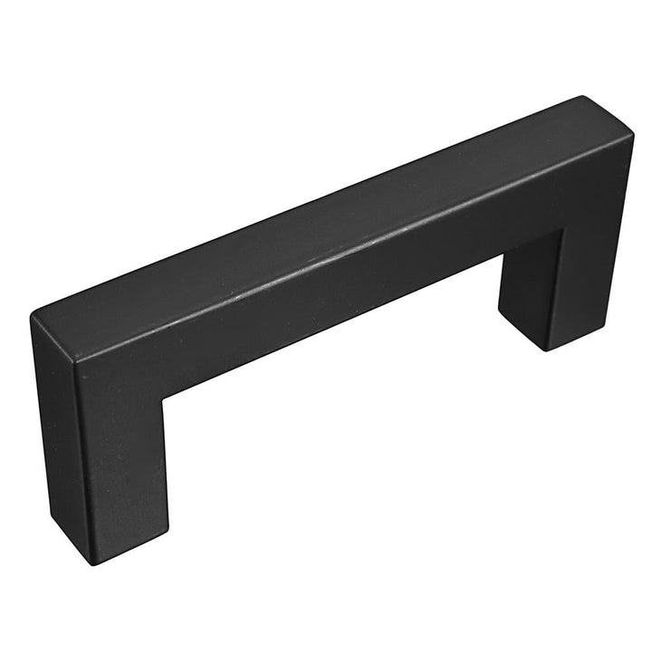 12x12mm Black Hollow Square Stainless Steel Door Handles Drawer Pull For Cupboard Cabinet Image 8