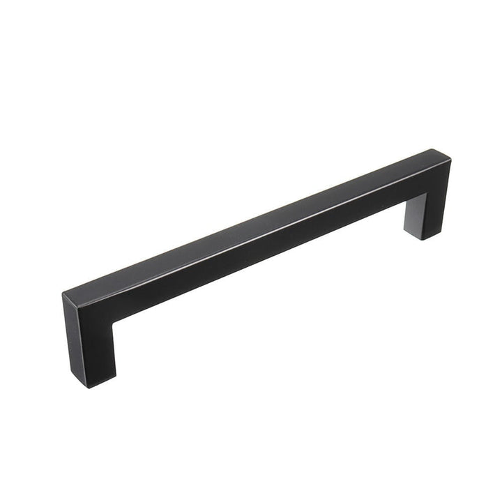 12x12mm Black Hollow Square Stainless Steel Door Handles Drawer Pull For Cupboard Cabinet Image 9