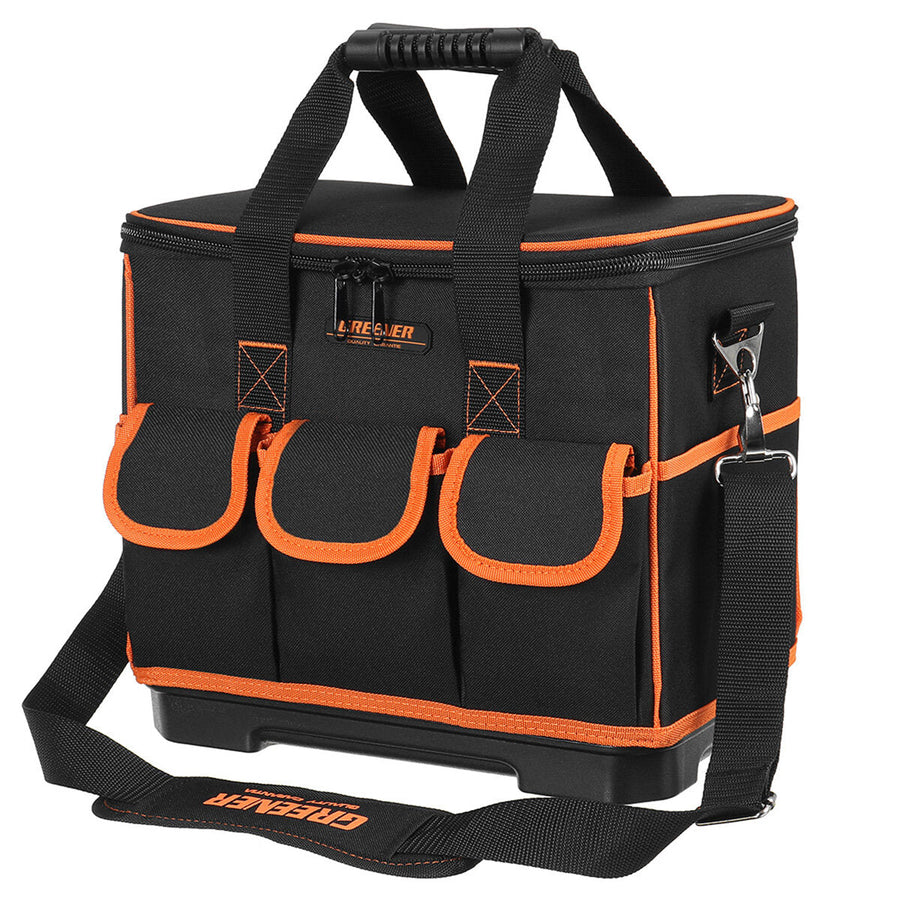 13-20" Heavy Duty Electrician Tool Bags Tool Storage with Handle + Shoulder Strap DTTT Image 1