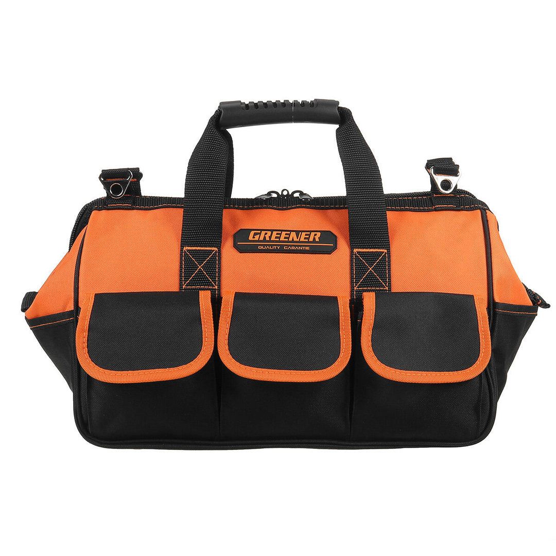 13-20" Heavy Duty Electrician Tool Bags Tool Storage with Handle + Shoulder Strap DTTT Image 4