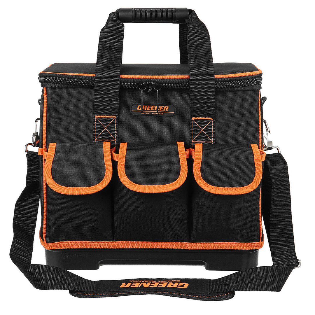 13-20" Heavy Duty Electrician Tool Bags Tool Storage with Handle + Shoulder Strap DTTT Image 6