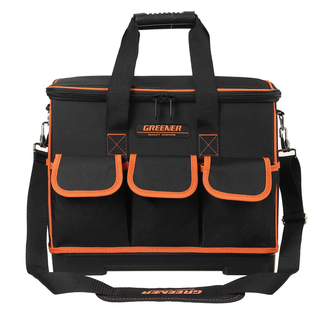 13-20" Heavy Duty Electrician Tool Bags Tool Storage with Handle + Shoulder Strap DTTT Image 7