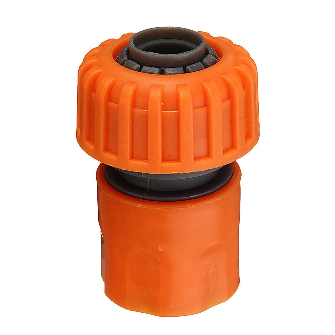 10Pcs Orange 3,4" Garden Joiner Quick Connect Adapter Water Hose Pipe Washing Image 1