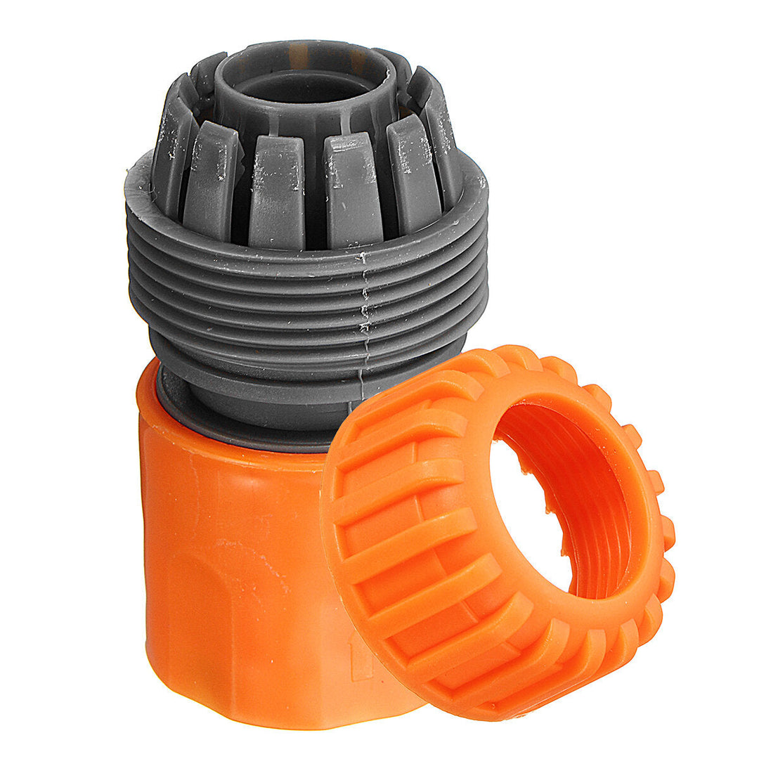 10Pcs Orange 3,4" Garden Joiner Quick Connect Adapter Water Hose Pipe Washing Image 3