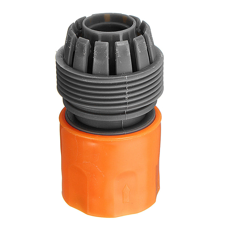 10Pcs Orange 3,4" Garden Joiner Quick Connect Adapter Water Hose Pipe Washing Image 4