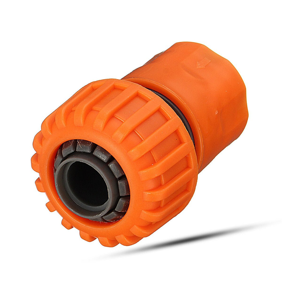 10Pcs Orange 3,4" Garden Joiner Quick Connect Adapter Water Hose Pipe Washing Image 5