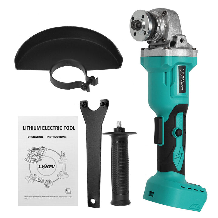 18V 125mm Brushless Angle Grinder Cordless Electric Grinder Polishing Machine For Makita Stepless Speed Image 9