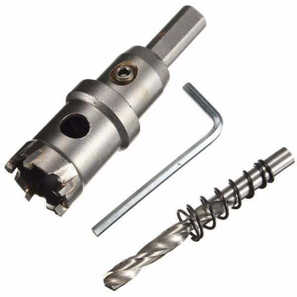 15mm - 24mm Carbide Tip Metal Cutter Hole Saw with Wrench, Twist Drill Bit Image 1