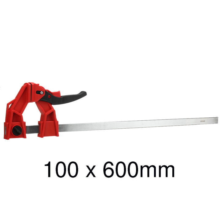 150-600mm Length Clamping Wood F Clamp 100mm Width Woodworking Fast Clamp Image 4