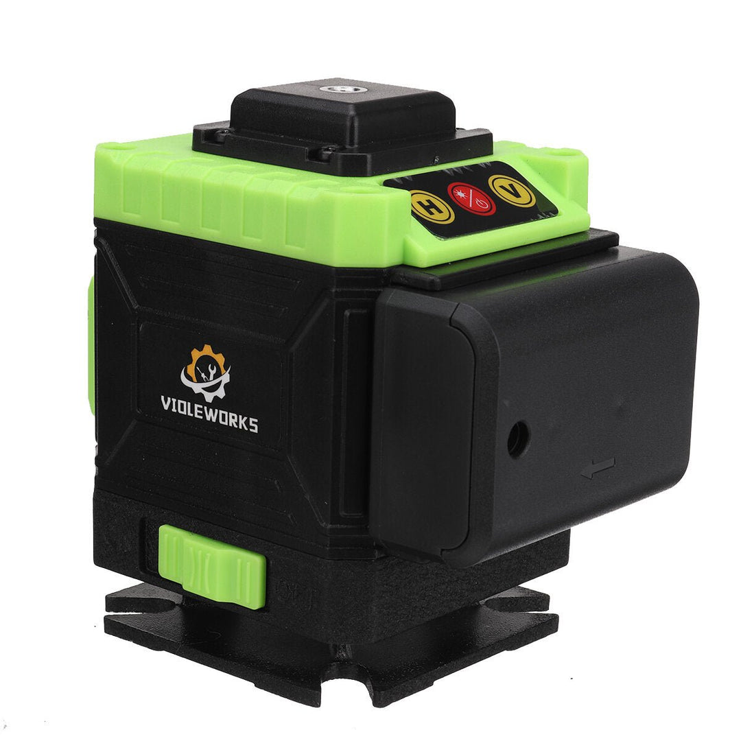 16,12,8 Line 4D 360 Horizontal Vertical Cross Green Light Laser Level Self-Leveling Measure APP Control Image 4