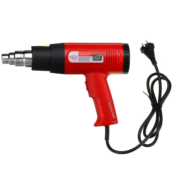 1600W,2000W Industry Grade Plastic Welding Hot Air Torch Machine Adjustable Temperature Tool Image 1