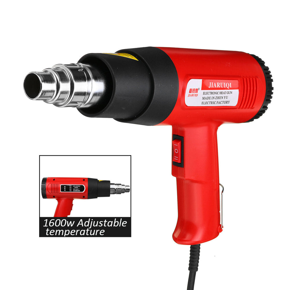 1600W,2000W Industry Grade Plastic Welding Hot Air Torch Machine Adjustable Temperature Tool Image 2