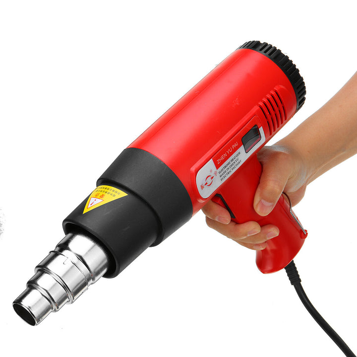 1600W,2000W Industry Grade Plastic Welding Hot Air Torch Machine Adjustable Temperature Tool Image 5