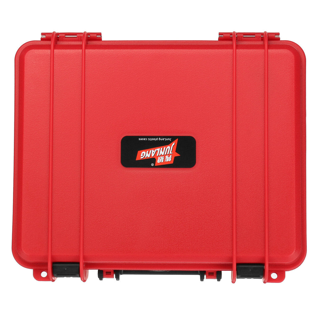 1pc Red,Black,Blue,Yellow Plastic Tool Box Waterproof Tool Box Anti-shock Protection Safety Box Image 4