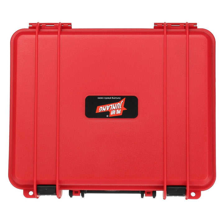 1pc Red,Black,Blue,Yellow Plastic Tool Box Waterproof Tool Box Anti-shock Protection Safety Box Image 1