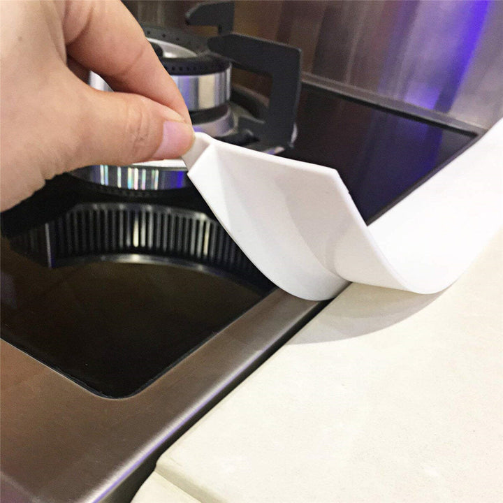 1pc Silicone Stove Counter Gap Cover Heat Resistant Filler Seals Kitchen 25 Inch Image 2