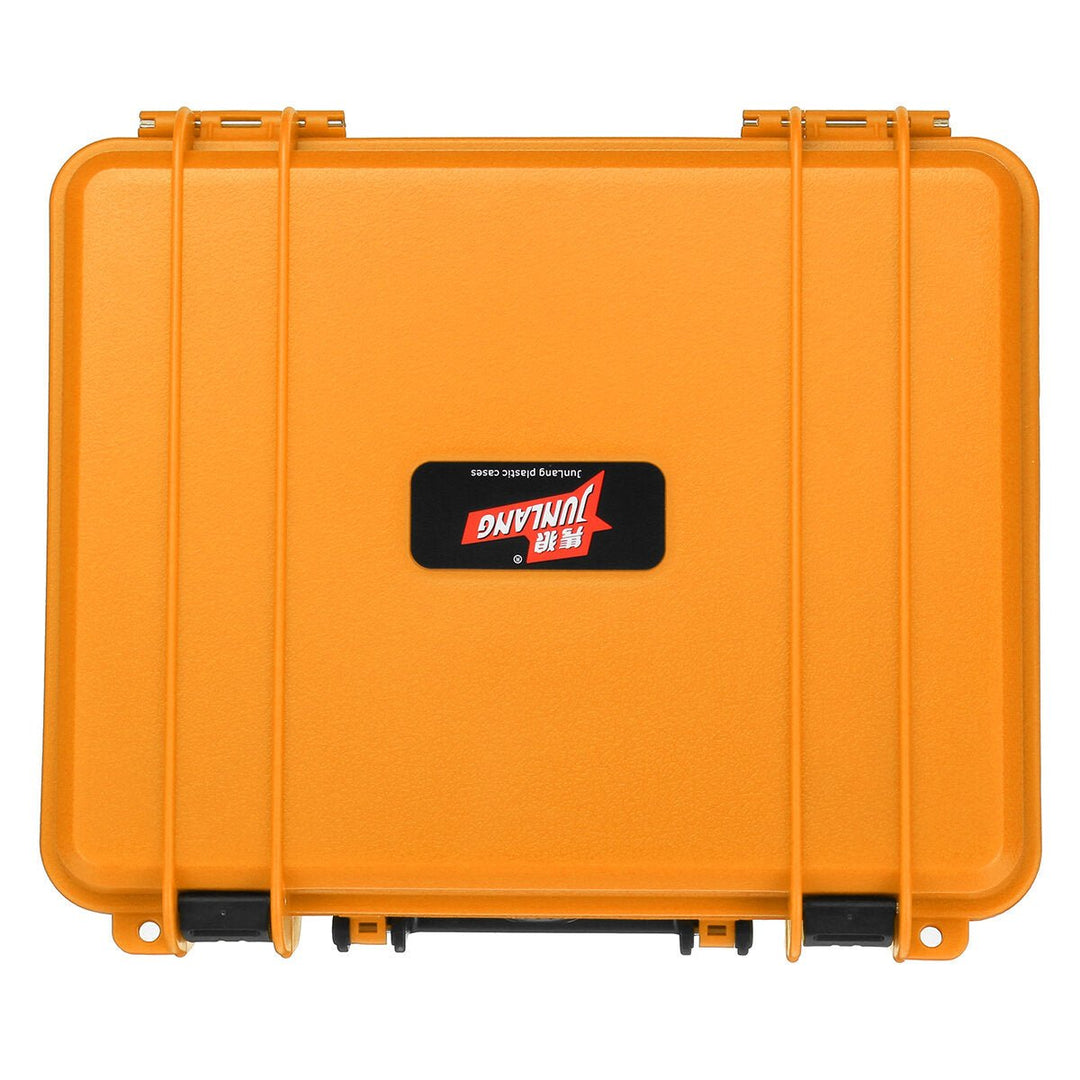 1pc Red,Black,Blue,Yellow Plastic Tool Box Waterproof Tool Box Anti-shock Protection Safety Box Image 1