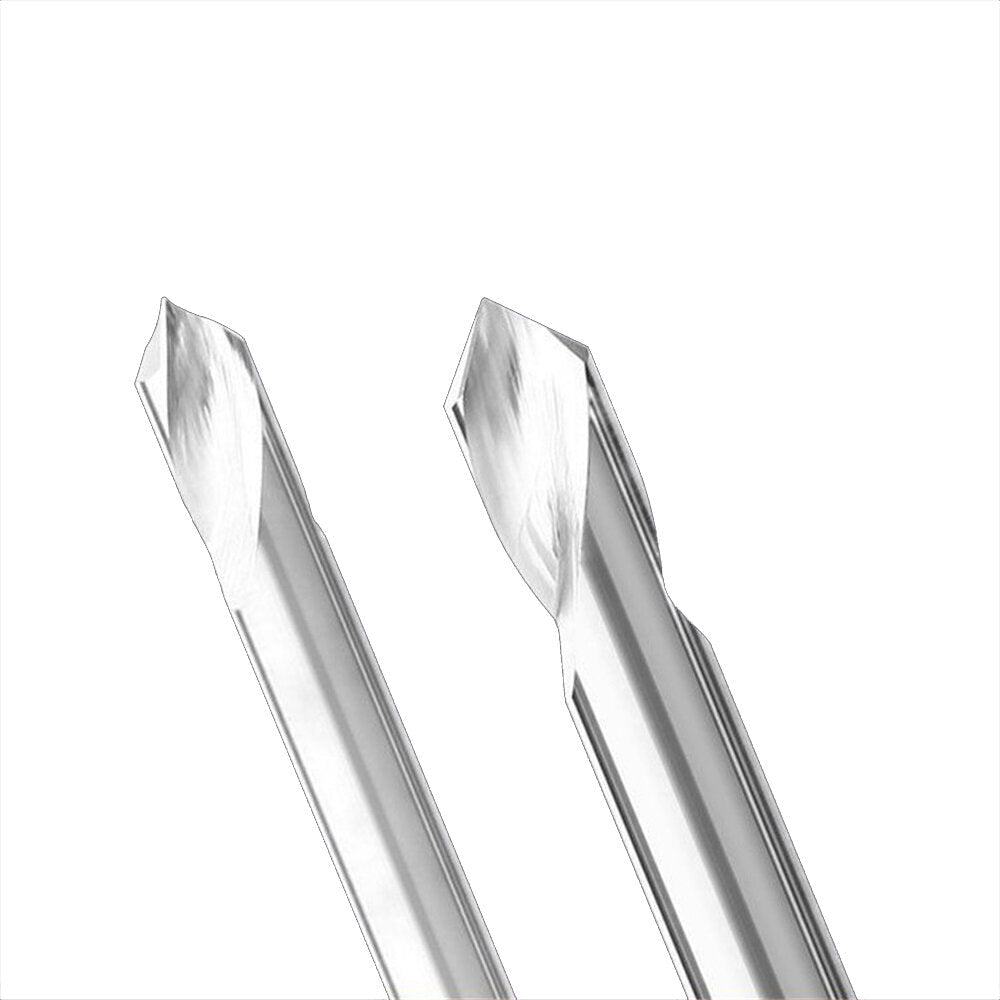 2 Edge 90 Degree Centering Drill Aluminum Fixed Point Drill Carbide Knife Gong Knife Cnc Tool Without Coating Image 4