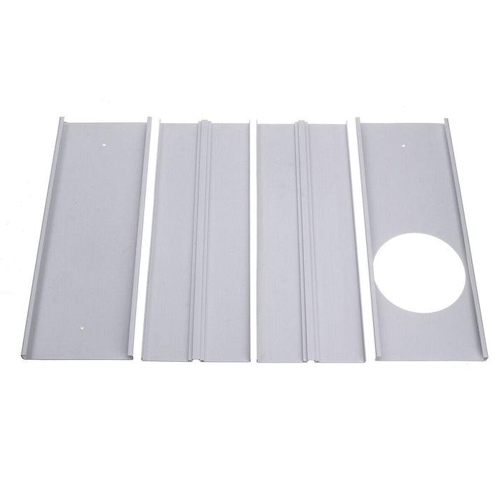 160cm 4pcs Window Slide Kit Adjustable Plate Air Conditioner Wind Shield For Portable Air Conditioner DTTT Image 11