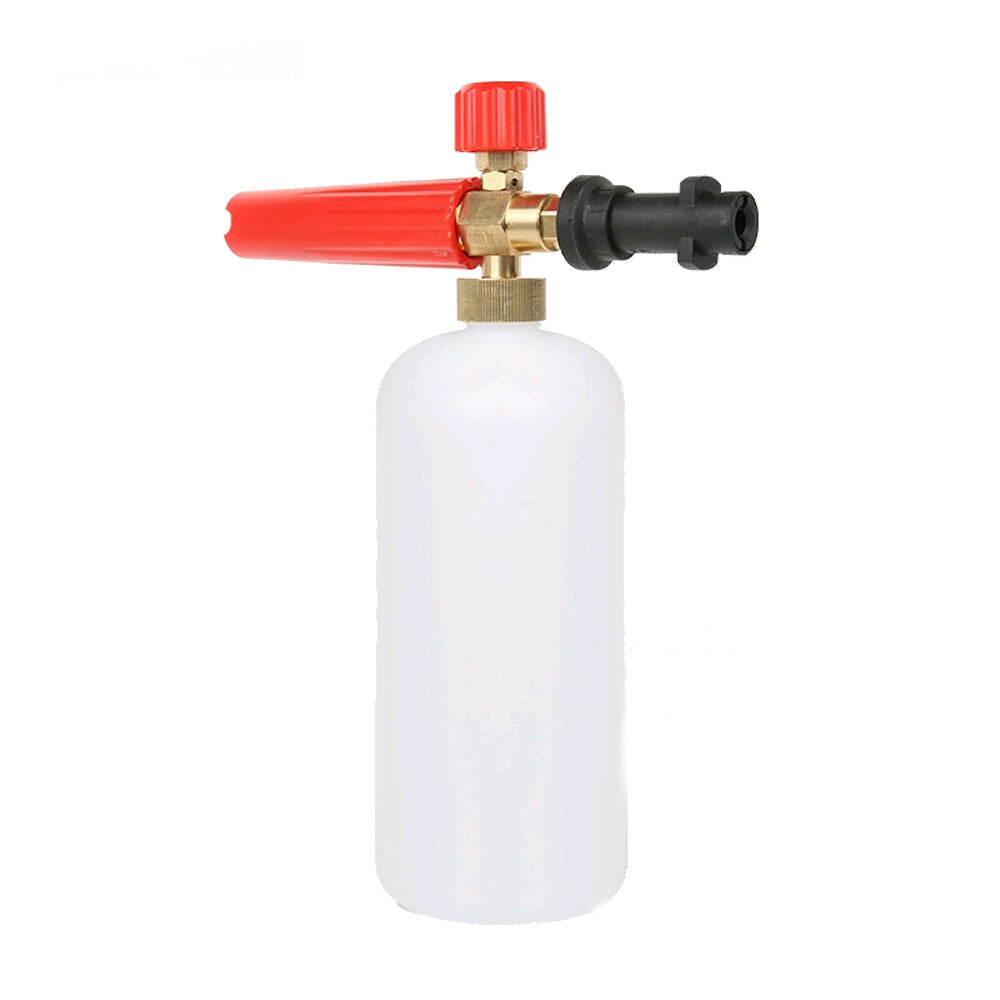 1L High Pressure Foam Pot 1,4 Quick Insert Fast Interface Adjustable Nozzle Head Pure Copper PA Foam Pot Image 1