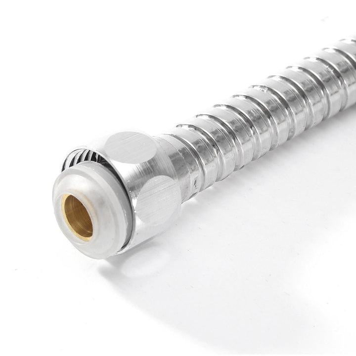 1m,1.5m,2m Stainless Steel Bathroom Flexible Shower Hose Water Head Pipe Thread Interface Image 4