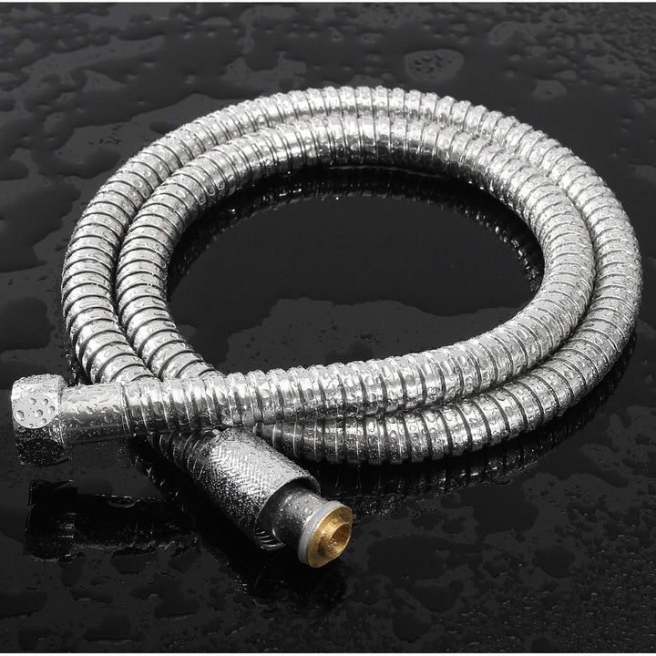 1m,1.5m,2m Stainless Steel Bathroom Flexible Shower Hose Water Head Pipe Thread Interface Image 9