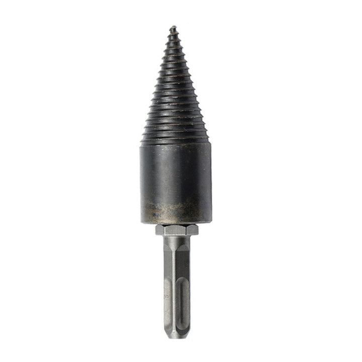 1Pc 32,42mm HSS Round,Square,Hexagonal Shank Firewood Drill Bit Splitter Wood Split Cone Drill Bit For Tree Cutting Image 7