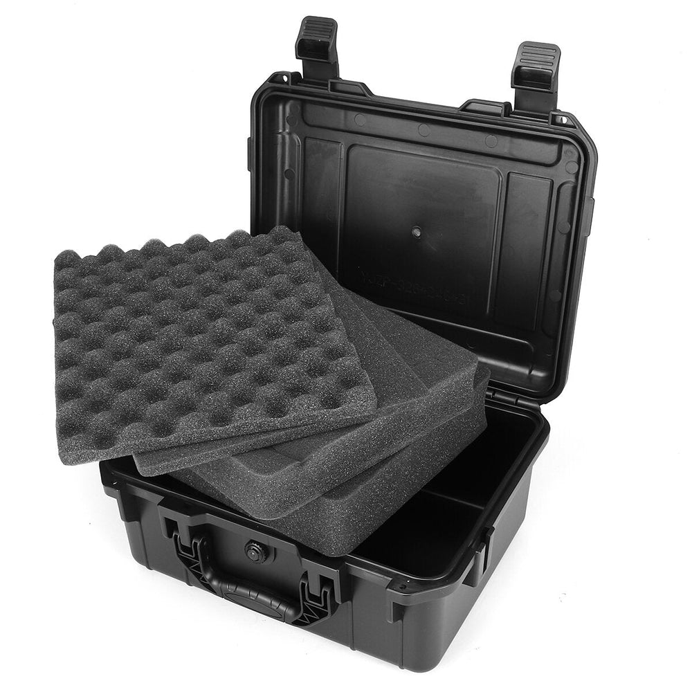 1PC Shockproof Sealed Safety Case Toolbox Airtight Waterproof Tool Box Instrument Case Dry Box with Pre-cut Foam Image 2